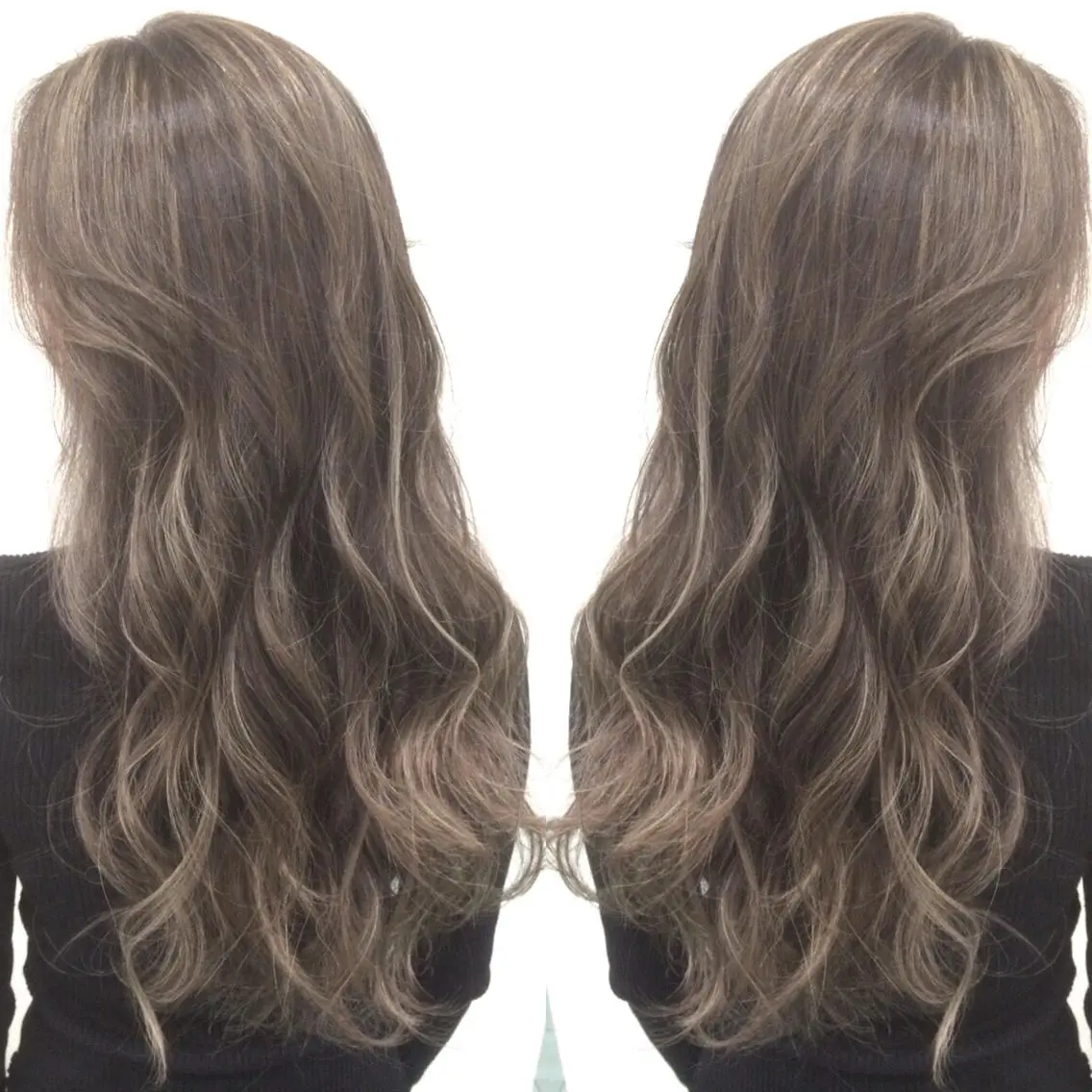 ロング カラー ベージュカラー トリートメント 井上 一平のヘアスタイル