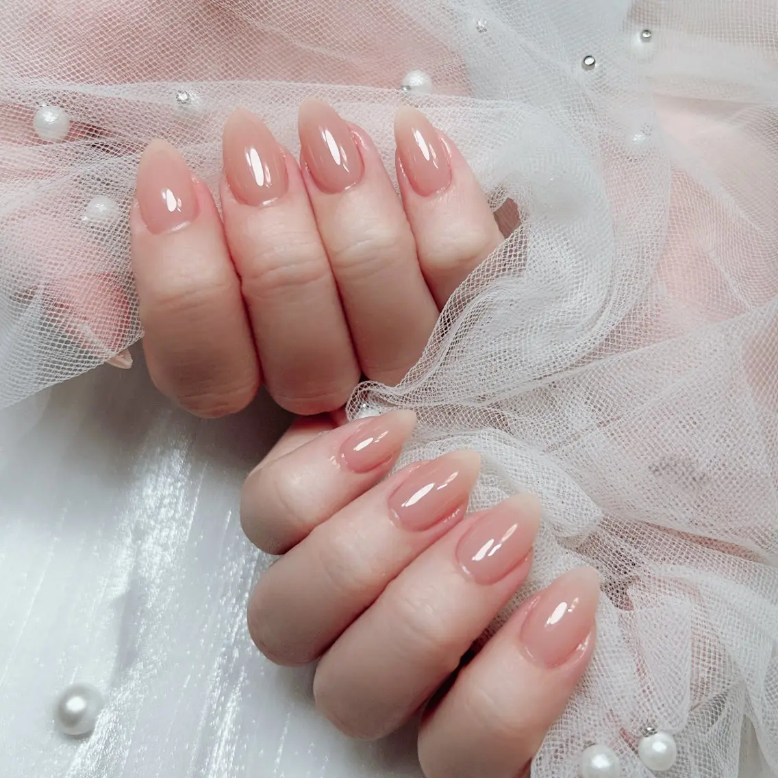 ネイル ジェルネイル グラデーション シンプルネイル ハンドネイル Cute Tips nailのネイルデザイン