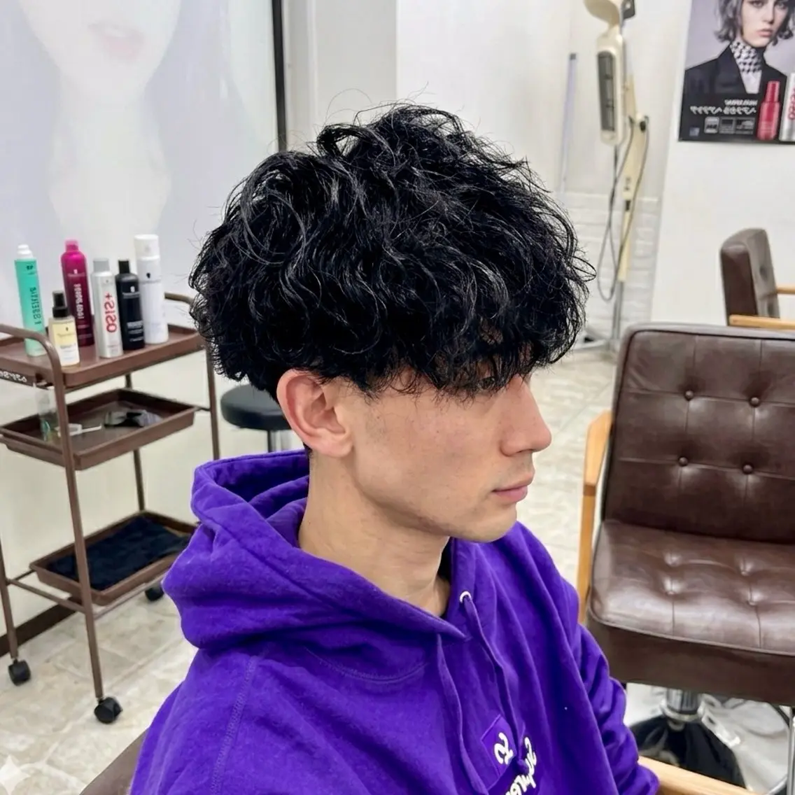 パーマ メンズ カット パーマ 🔥メンズパーマ特化 菅谷尚悠🔥のヘアスタイル