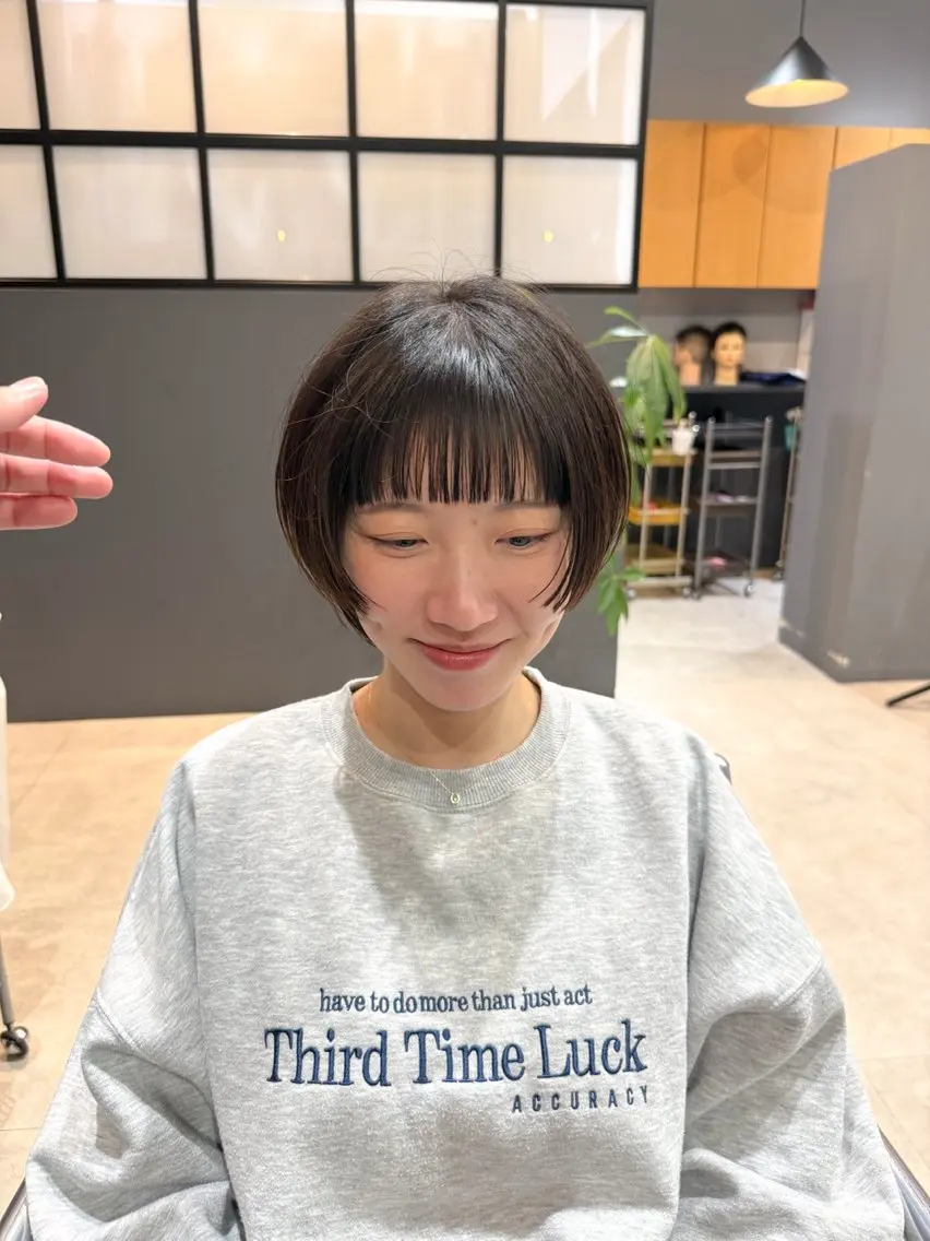 ショート ショートヘア カット 石原圭悟 /ショート/艶カラーのヘアスタイル
