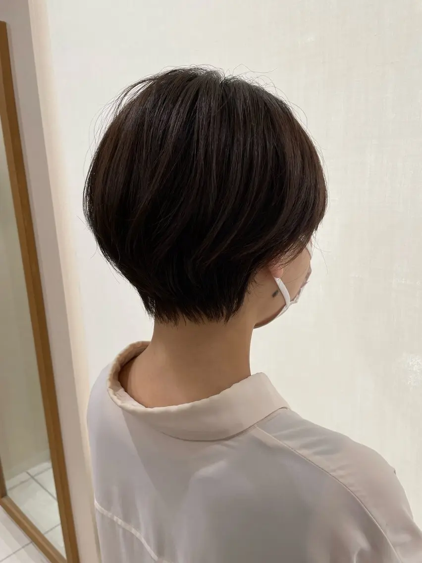 ショート カラー ショートボブ ボブ 似合わせカット ショートヘア 小顔カット 平日オススメ✨ コスパ&タイパ✨山下のヘアスタイル
