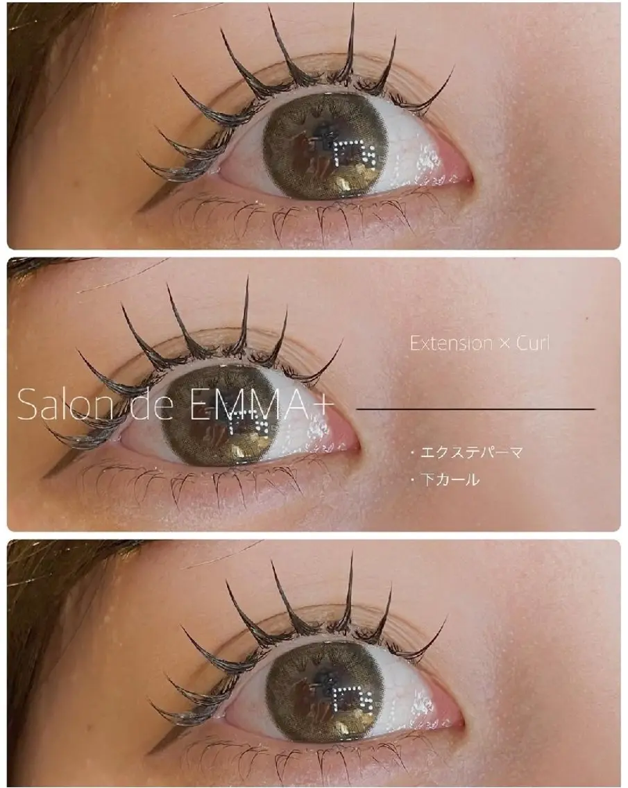マツエク・マツパ マツパ EMMA plus.のマツエク・マツパデザイン