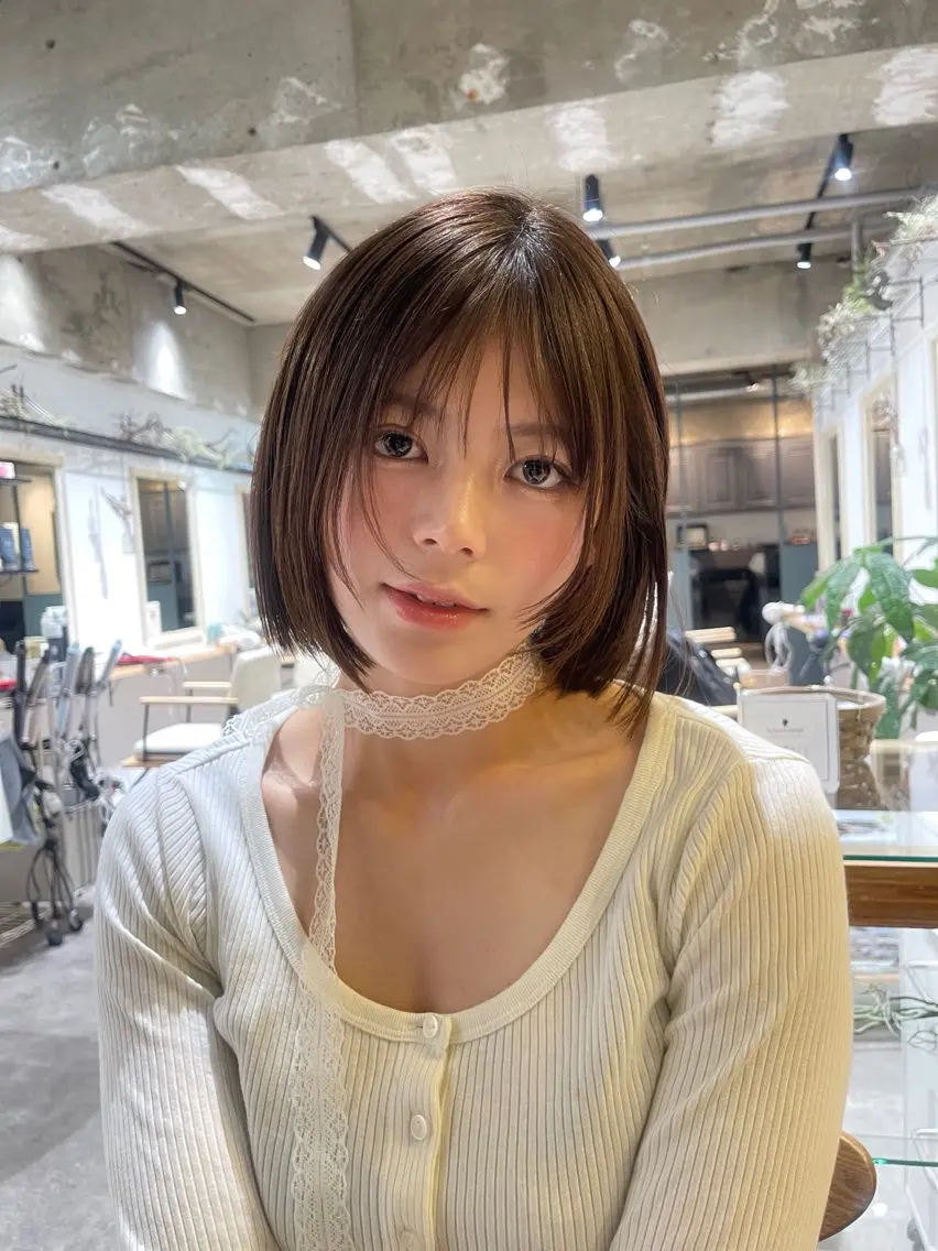 【学割U23】新規限定!カット×艶♡ワンカラー(ブリーチなし)の写真