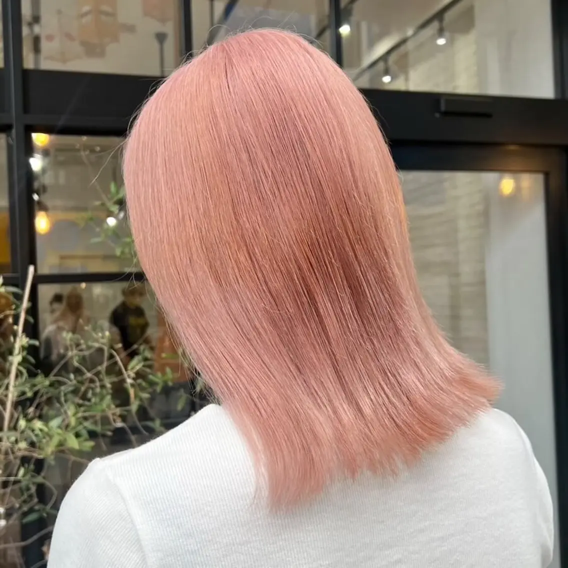 カラー cashel /ブリーチのヘアスタイル