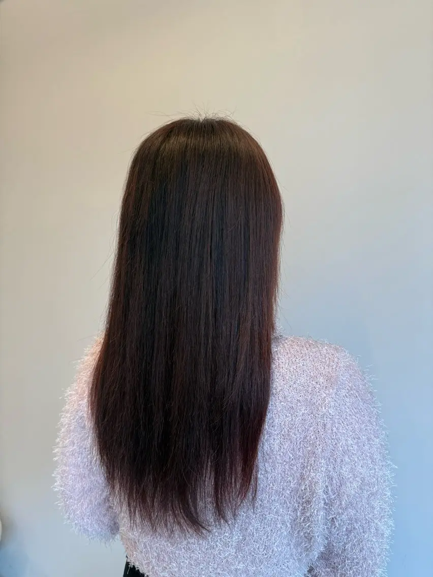 ロング カラー ヘアカラー 高石 乃愛のヘアスタイル