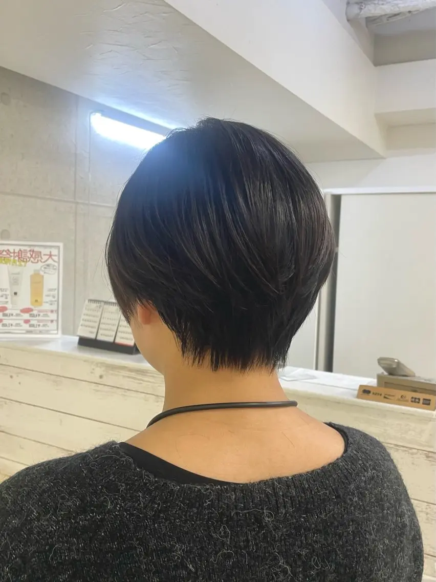ショート ハンサムショート ショートヘア XANADU上野店 🐼ﾖｺﾊｼのヘアスタイル