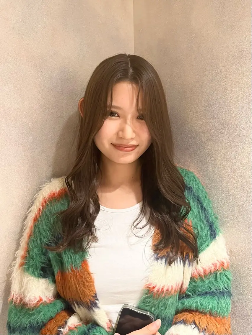 ロング カラー ヘアカラー カラー/塚原里沙 川崎のヘアスタイル