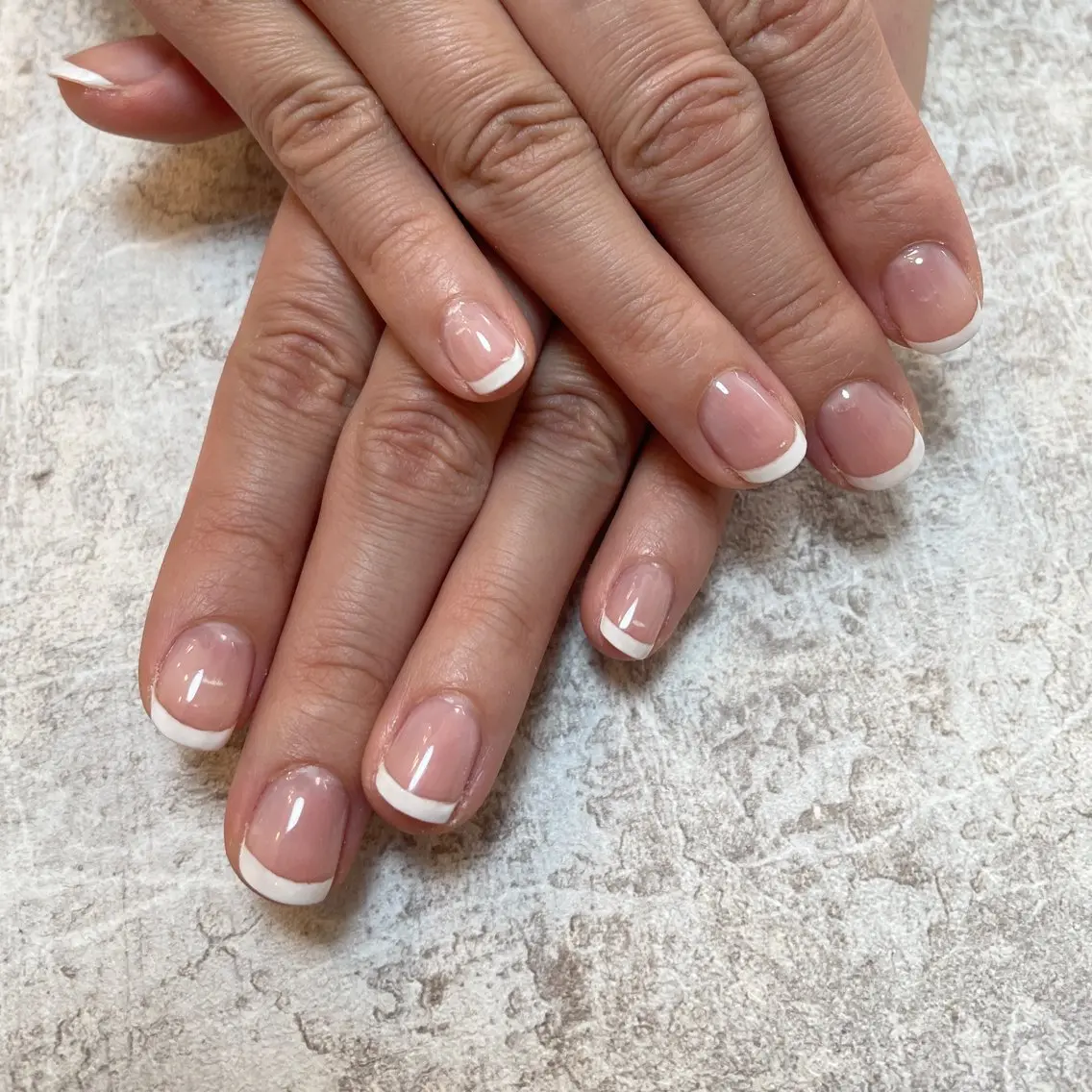 フレンチネイル🩷オフなし🖐🏻の写真