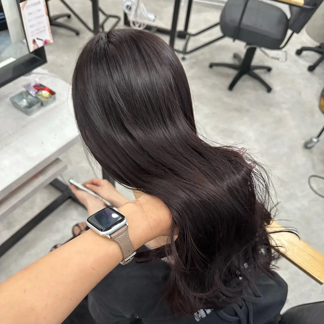 カラー 透明感カラー カット ヘアカラー 無料カットモデル/ 梅田🦋さかそ。のヘアスタイル