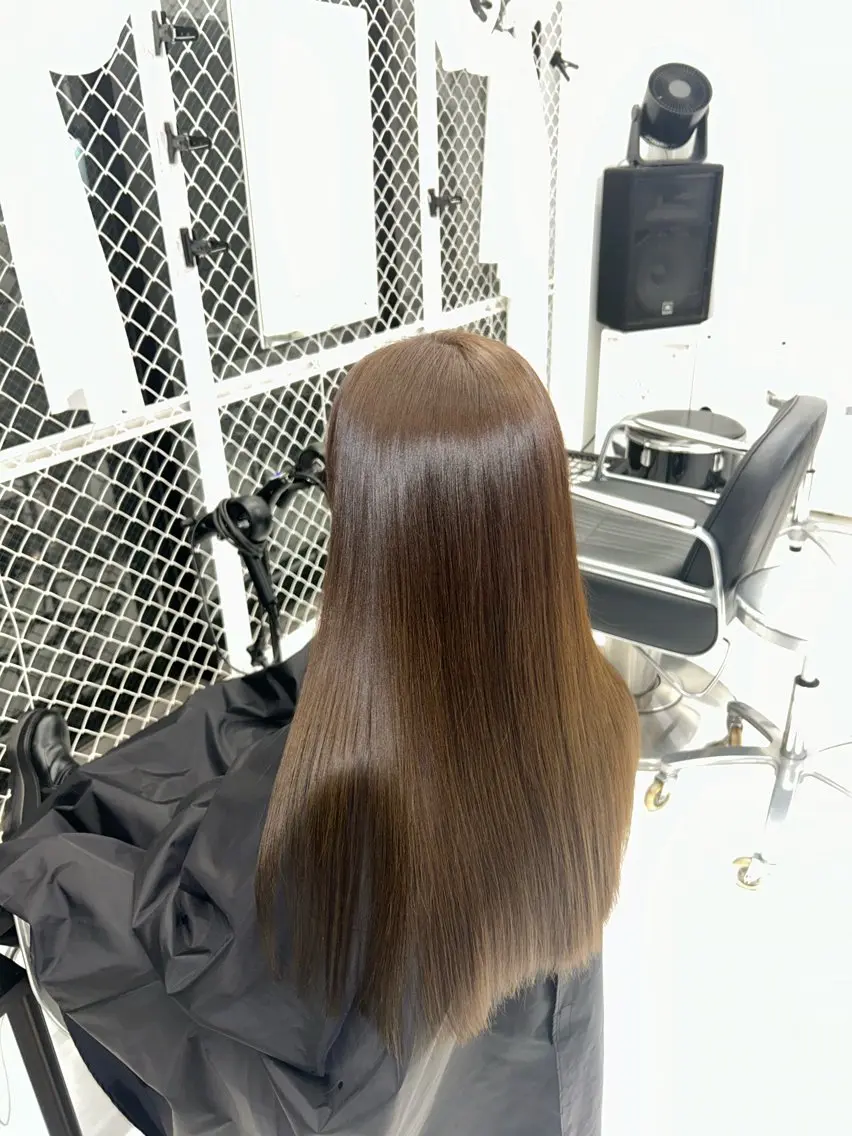 カラー ベージュカラー オリーブベージュ ヘアカラー トリートメント カットモデル募集中/ 原宿/MOENOのヘアスタイル