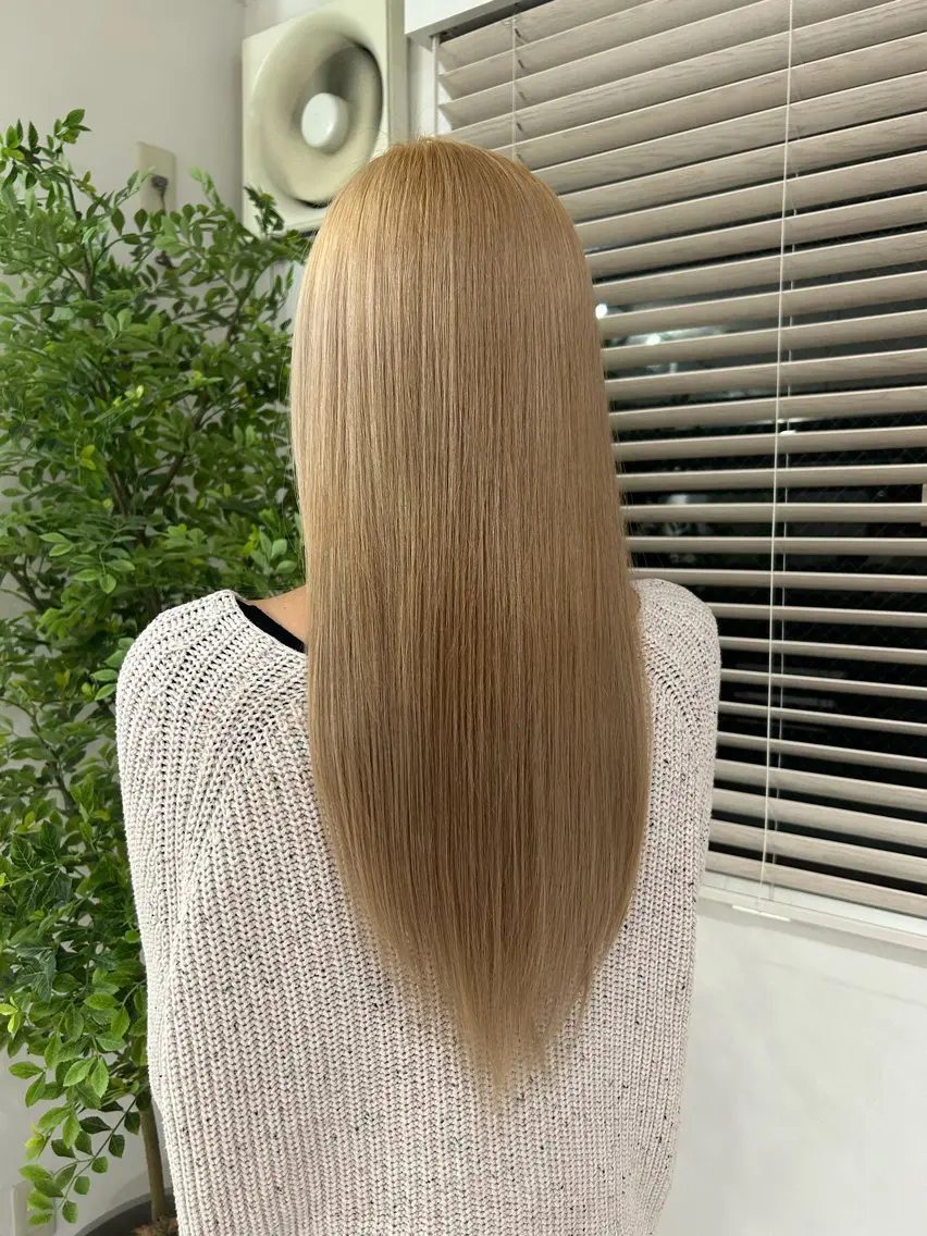 ロング カラー ヘアカラー トリートメント ヘアセット 💙まこと💙艶 カラー(Rico)のヘアスタイル
