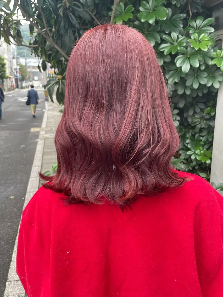 ミディアム 山浦司颯/ カラー/レイヤーのヘアスタイル