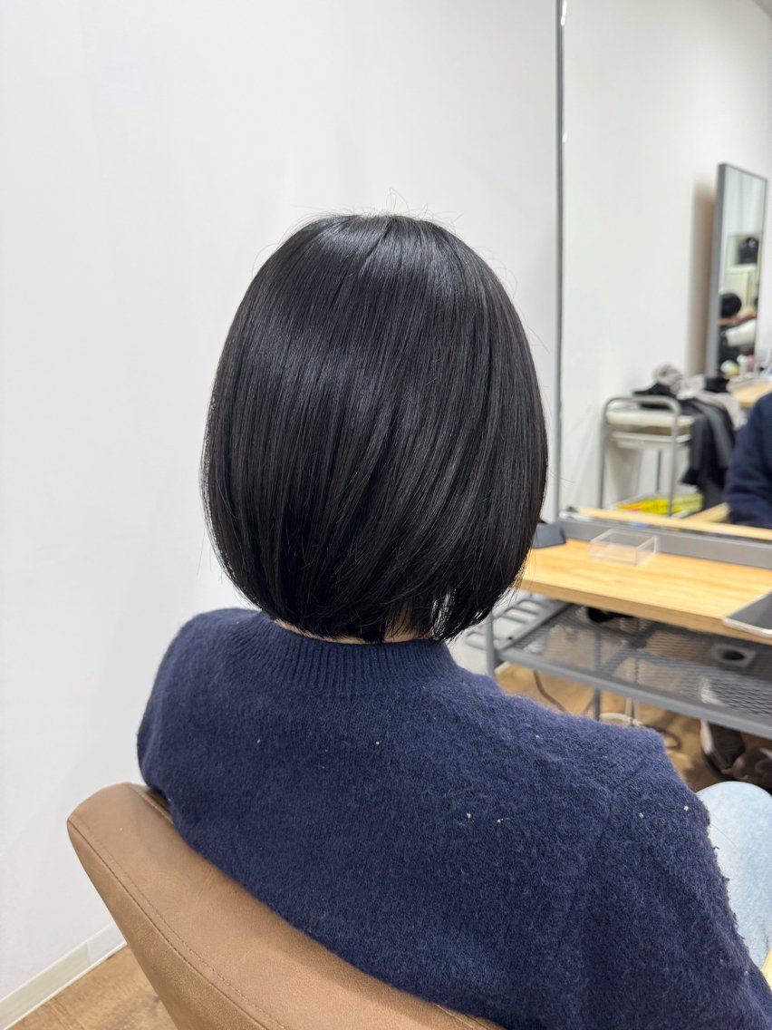 ミディアム カラー カット ヘアカラー miu-YUCCA モデル様募集中のヘアスタイル