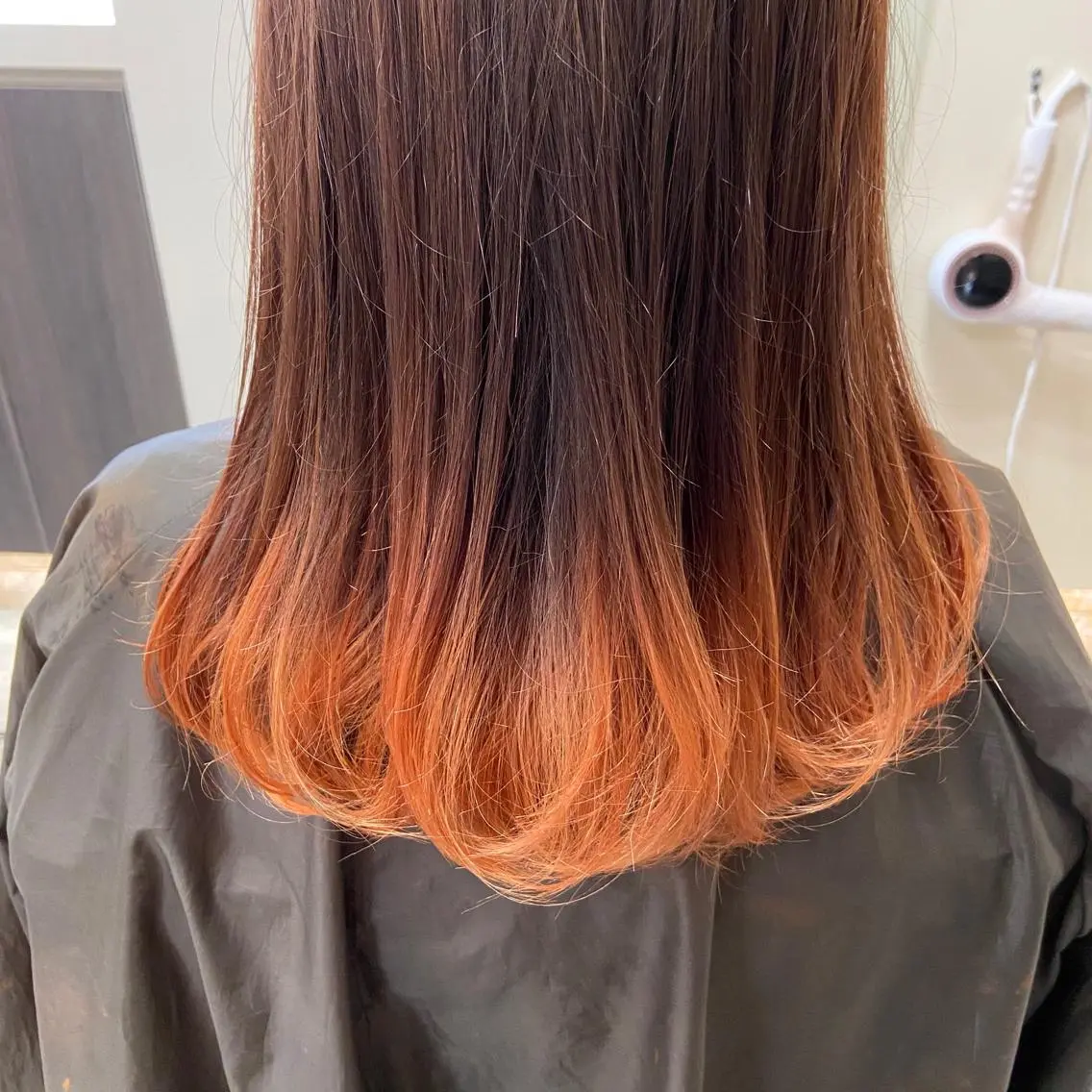 ロング カラー ヘアアレンジ 眼精疲労・首肩こり 専門スパのエステ・リラクイメージ