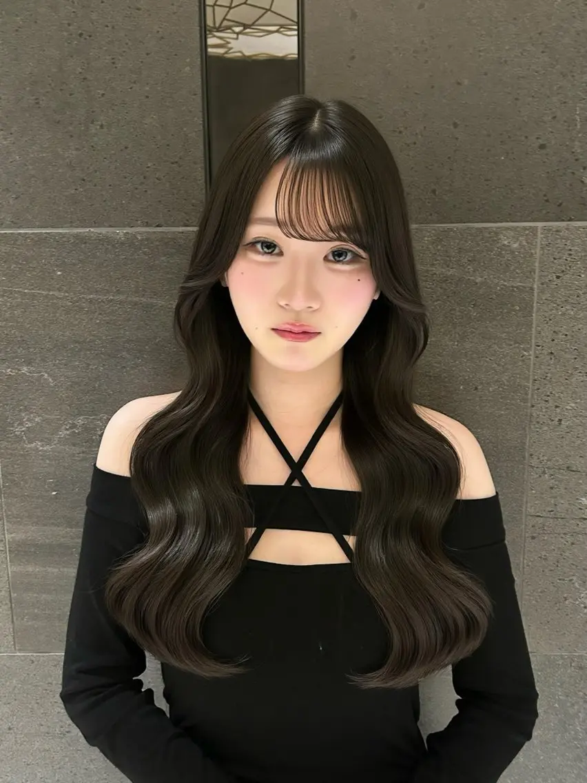 ロング Mimi♡/透明感 /ワンホンレイヤーのヘアスタイル