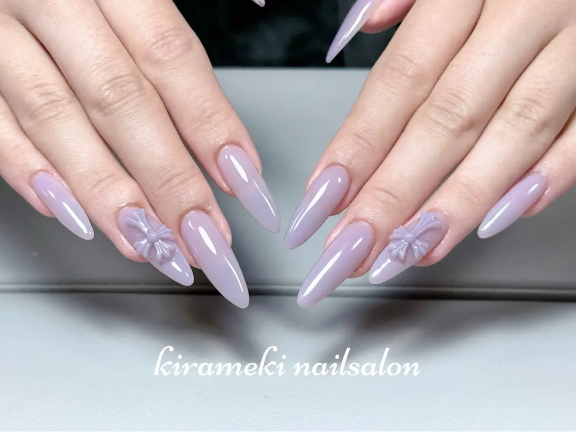 ロング ハンドネイル kirameki nail salonのネイルデザイン