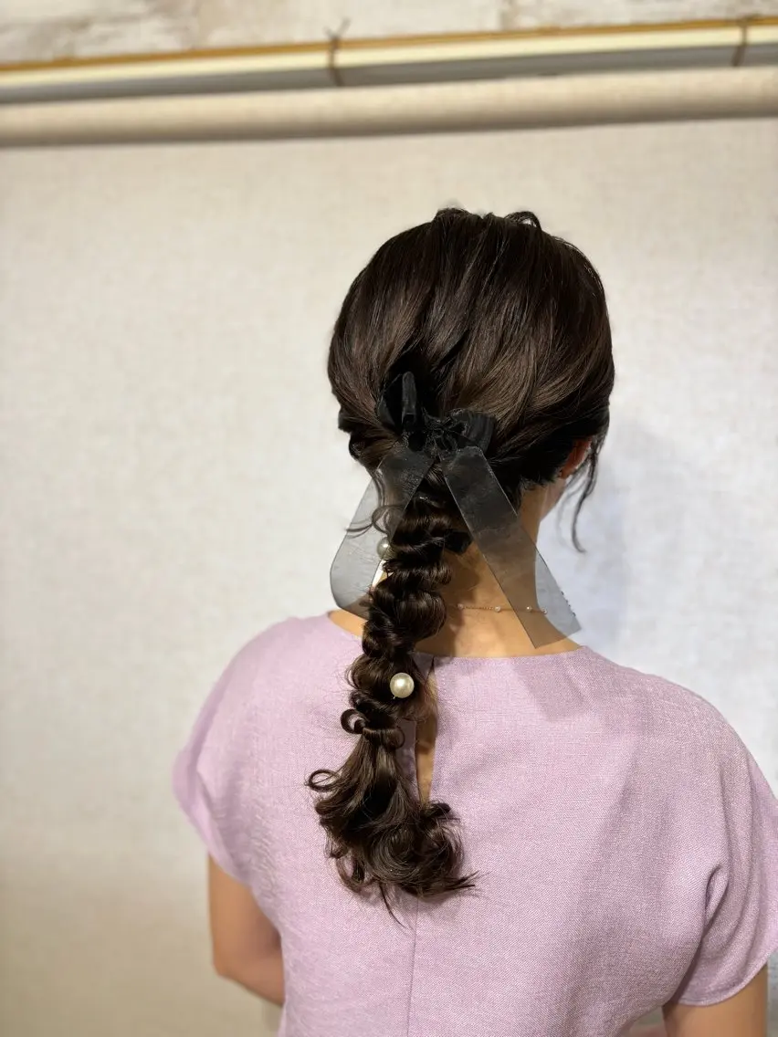 ヘアアレンジ ヘアセット hair salon【クラン】のヘアスタイル