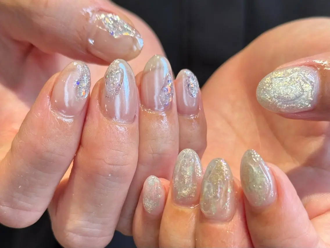 ネイル ニュアンスネイル Nail Salon Luanaのネイルデザイン