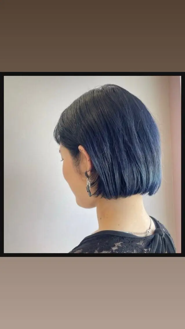 カラー 透明感ダブルカラー/ 似合わせボブ👑涼介のヘアスタイル