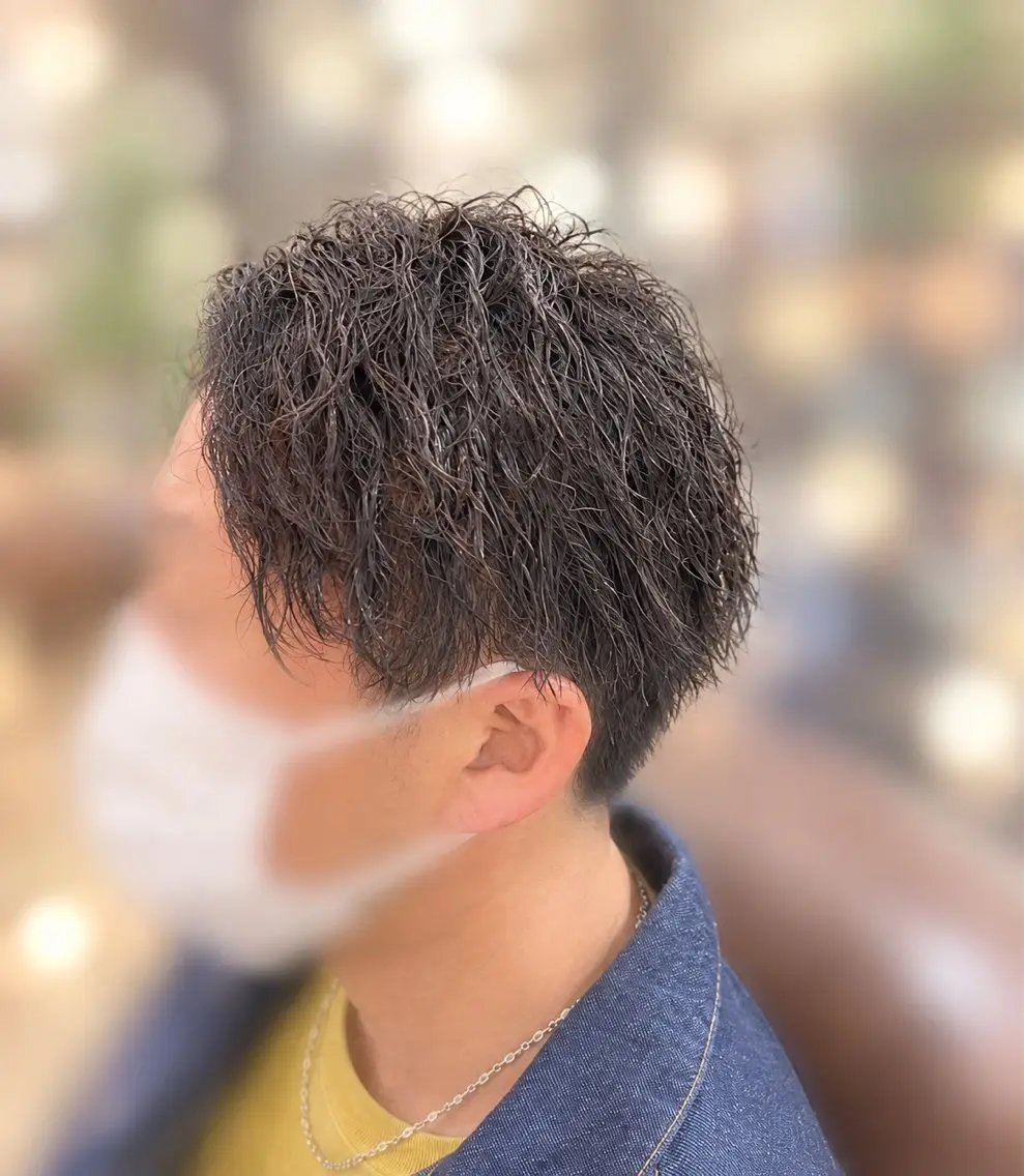 パーマ メンズ CORAL めぐのヘアスタイル
