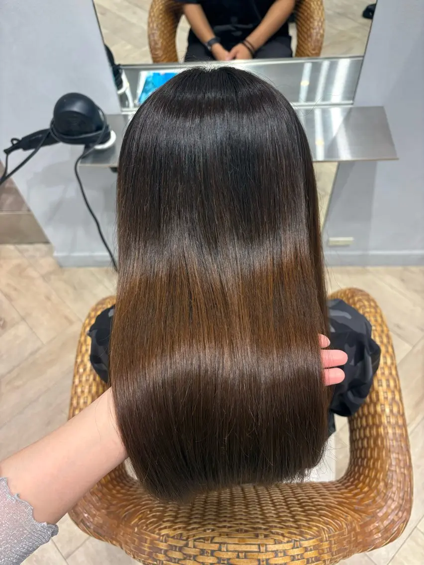 ロング 水口 未唯菜のヘアスタイル