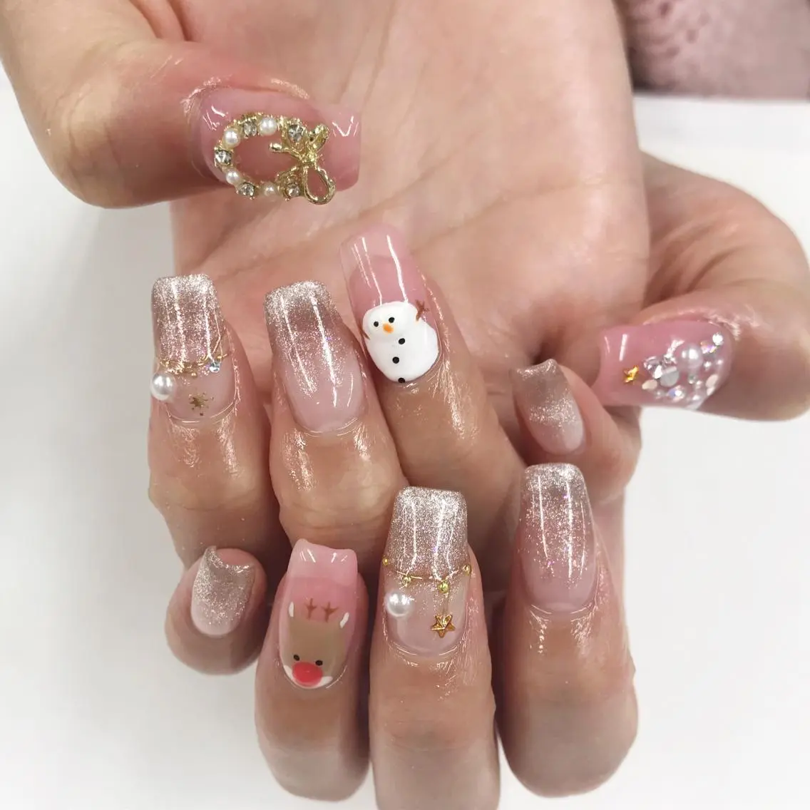 ネイル ハンドネイル ハンドケア Basic本厚木店 Mahiroᙏ̤̫͚のネイルデザイン