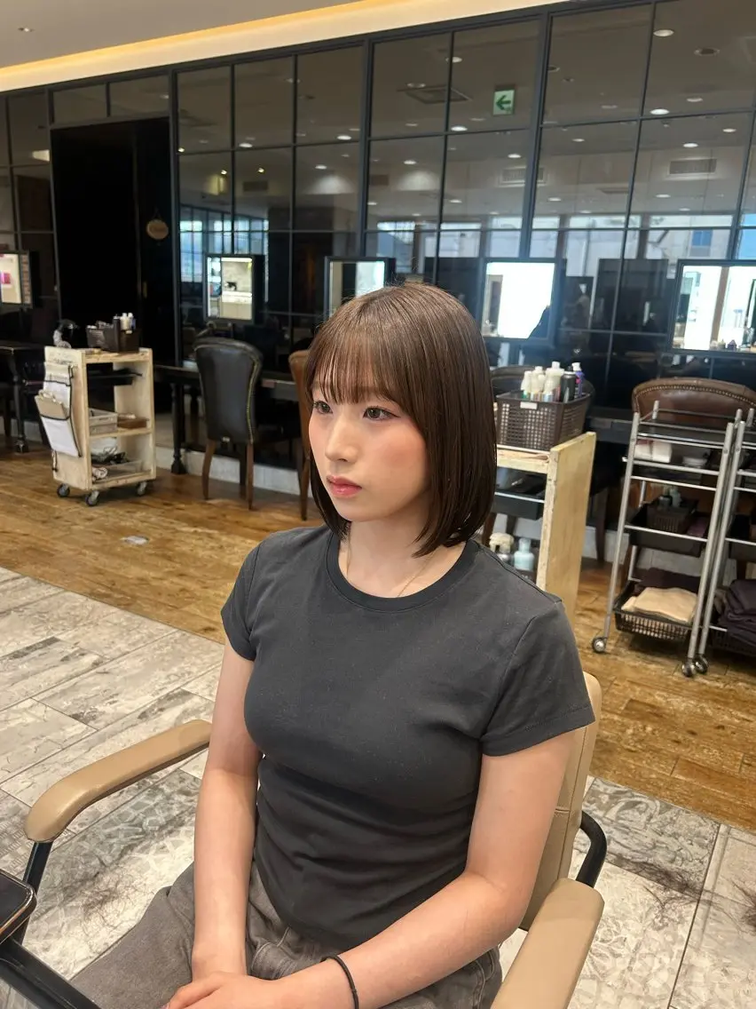 ミディアム ボブ 銀座、新宿 /🫧祝迫愛艶のヘアスタイル