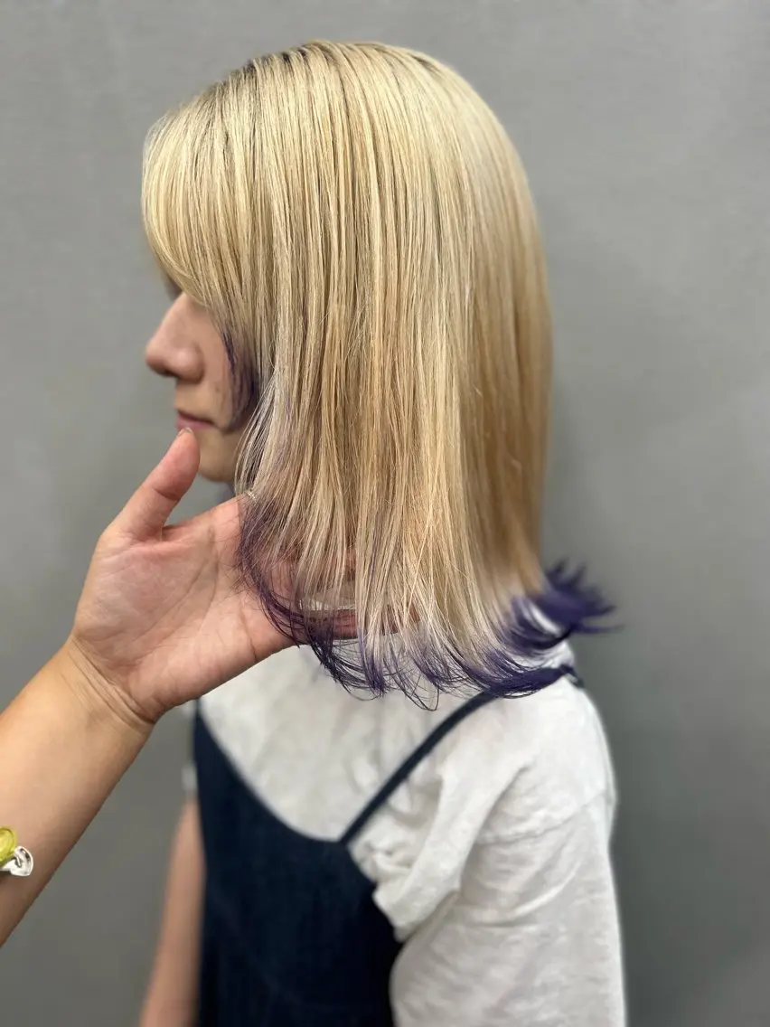 ミディアム N/デザインカラー 🌿ナギのヘアスタイル