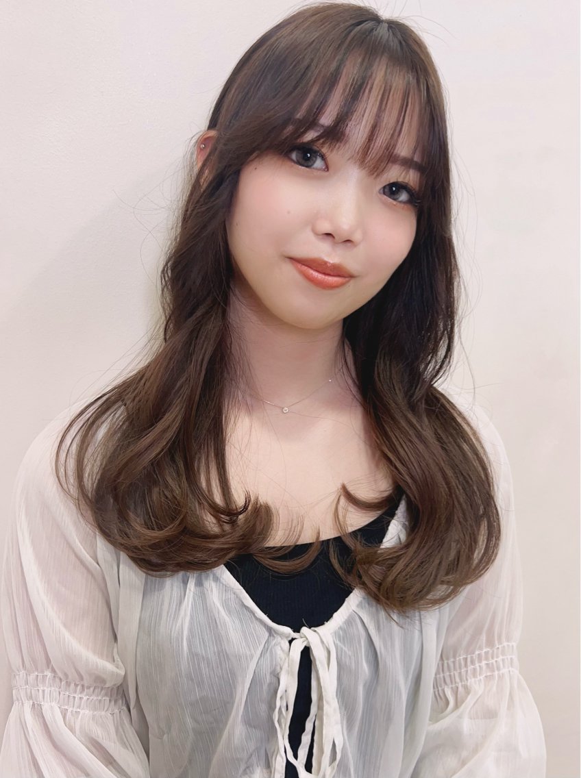 ロング ロングレイヤー レイヤーカット ロング 平田 一成のヘアスタイル