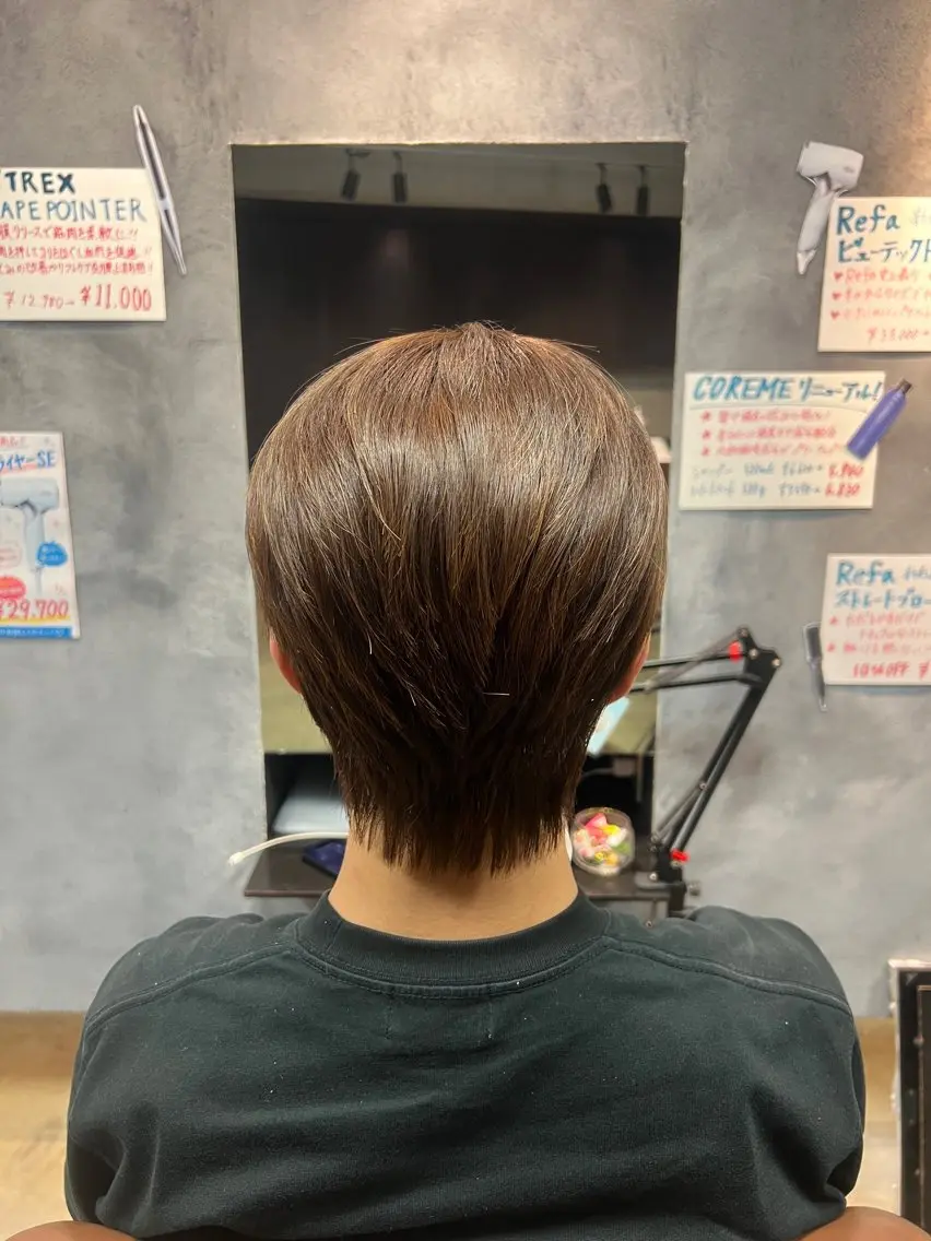池上 龍のヘアスタイル