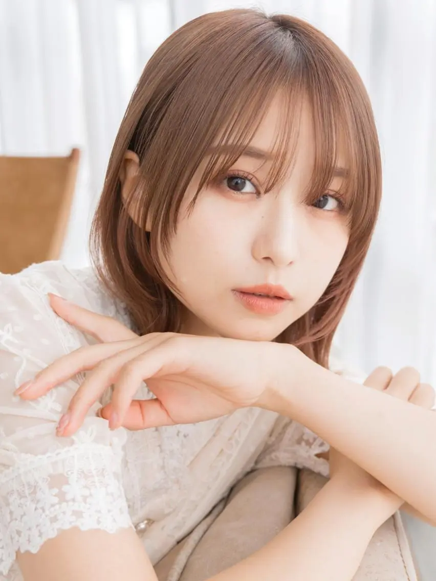 【朝のスタイリング5分短縮】美髪【前髪】縮毛矯正+《前髪カット》+髪質改善トリートメント \10100→¥4900の写真