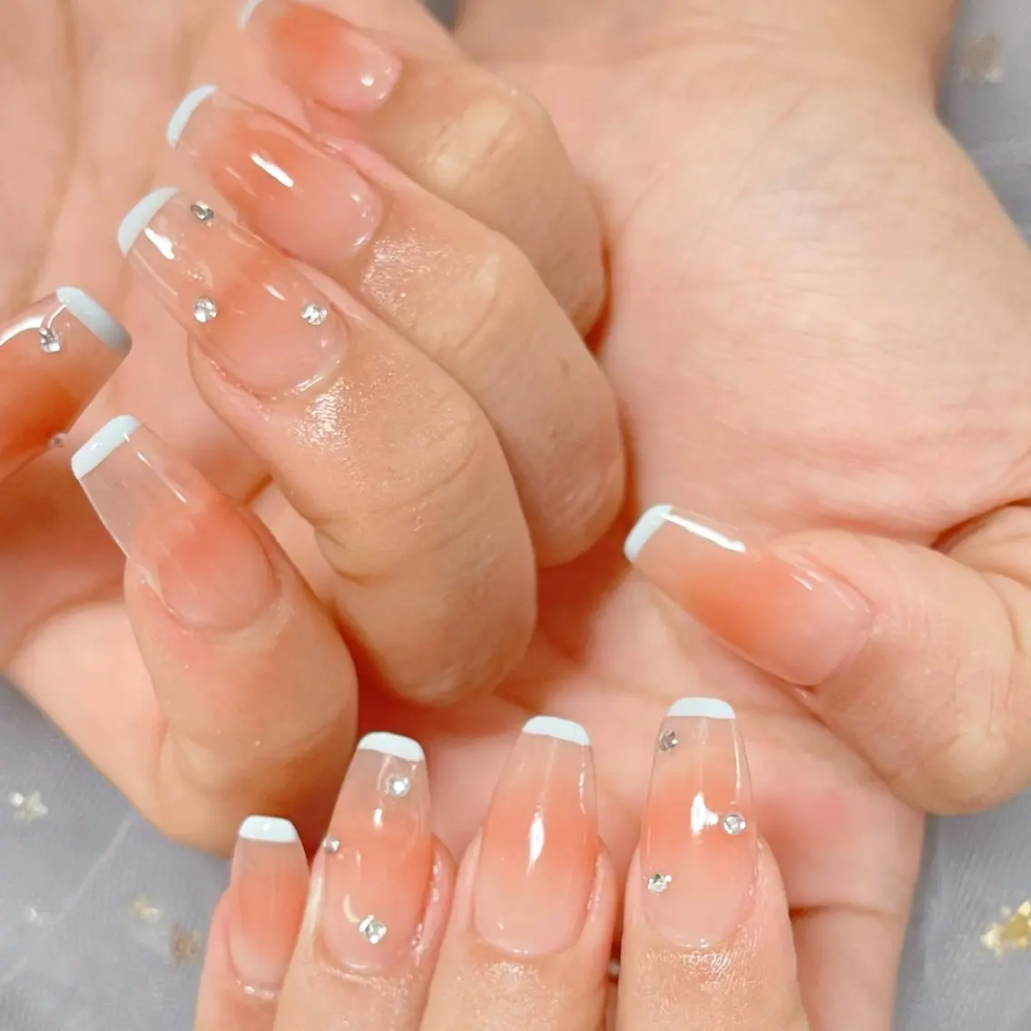 ネイル ハンドネイル 🎀ネイルサロン エクラYUI🎀のネイルデザイン