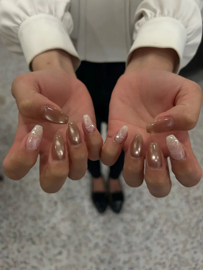 ネイル ハンドネイル 小松 千冬のネイルデザイン