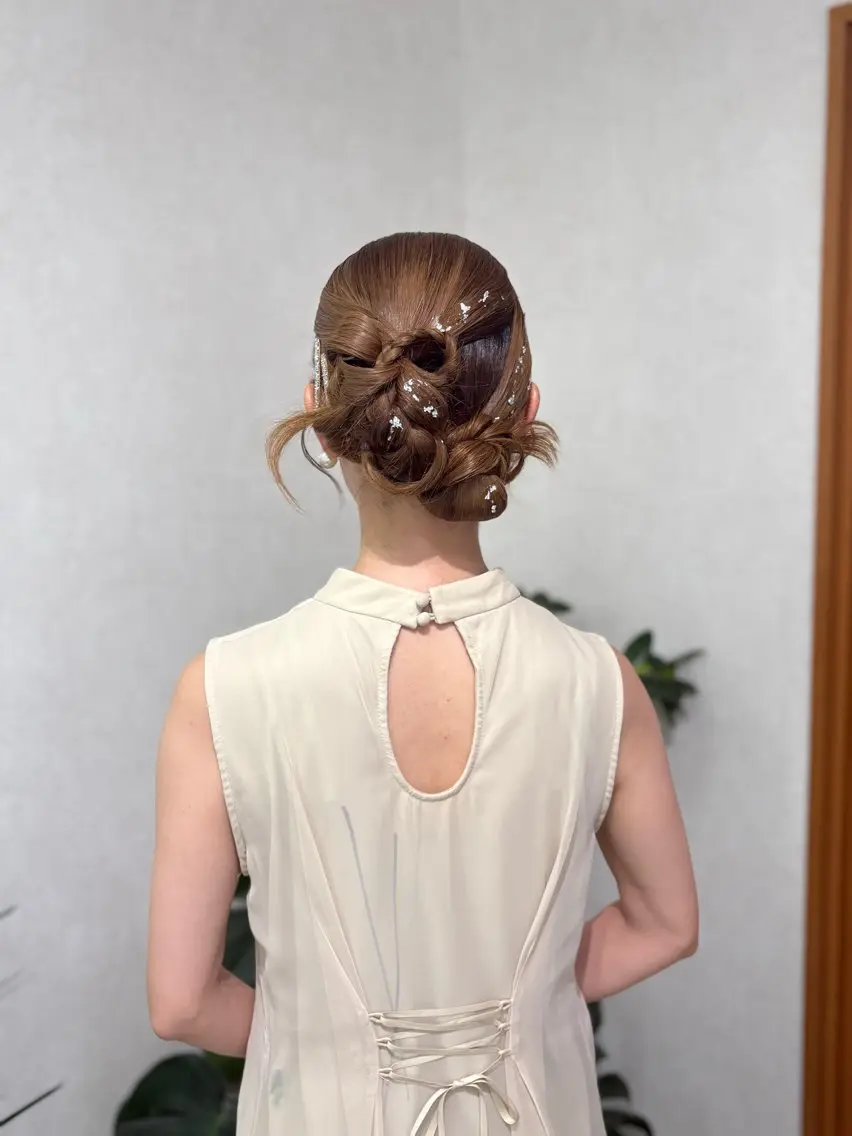 ヘアアレンジ ヘアセット ヘアセットサロン /上坪愛美のヘアスタイル