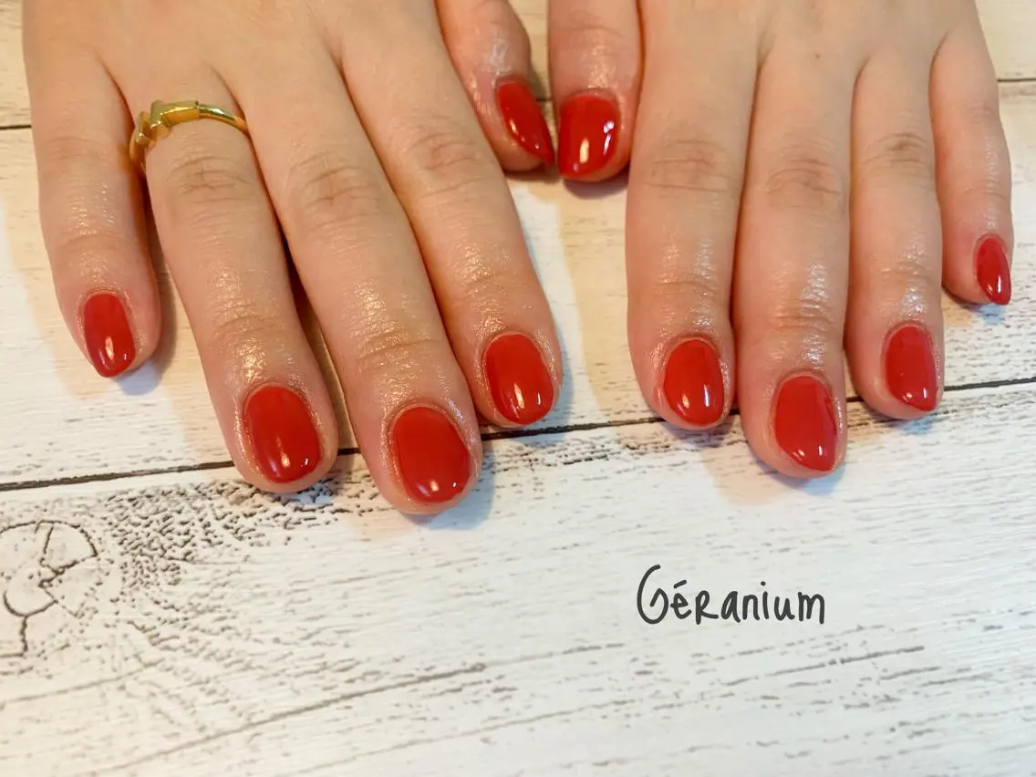 ネイル フットネイル GéRanium Harukaのネイルデザイン
