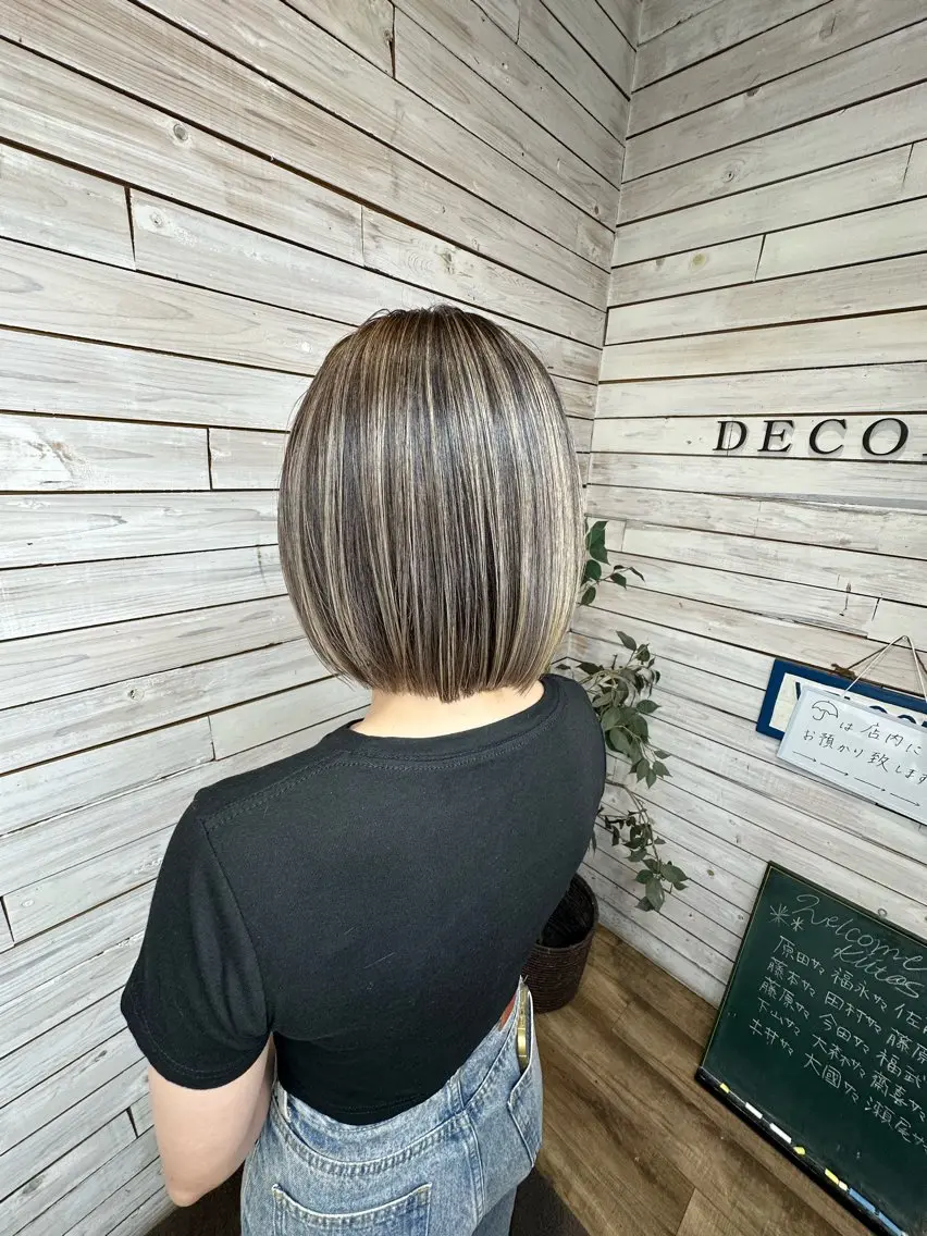 ⭐️大人気⭐️最新技術⭐️エアタッチ⭐️(究極のグラデーションカラー)➕似合わせカット✂️の写真