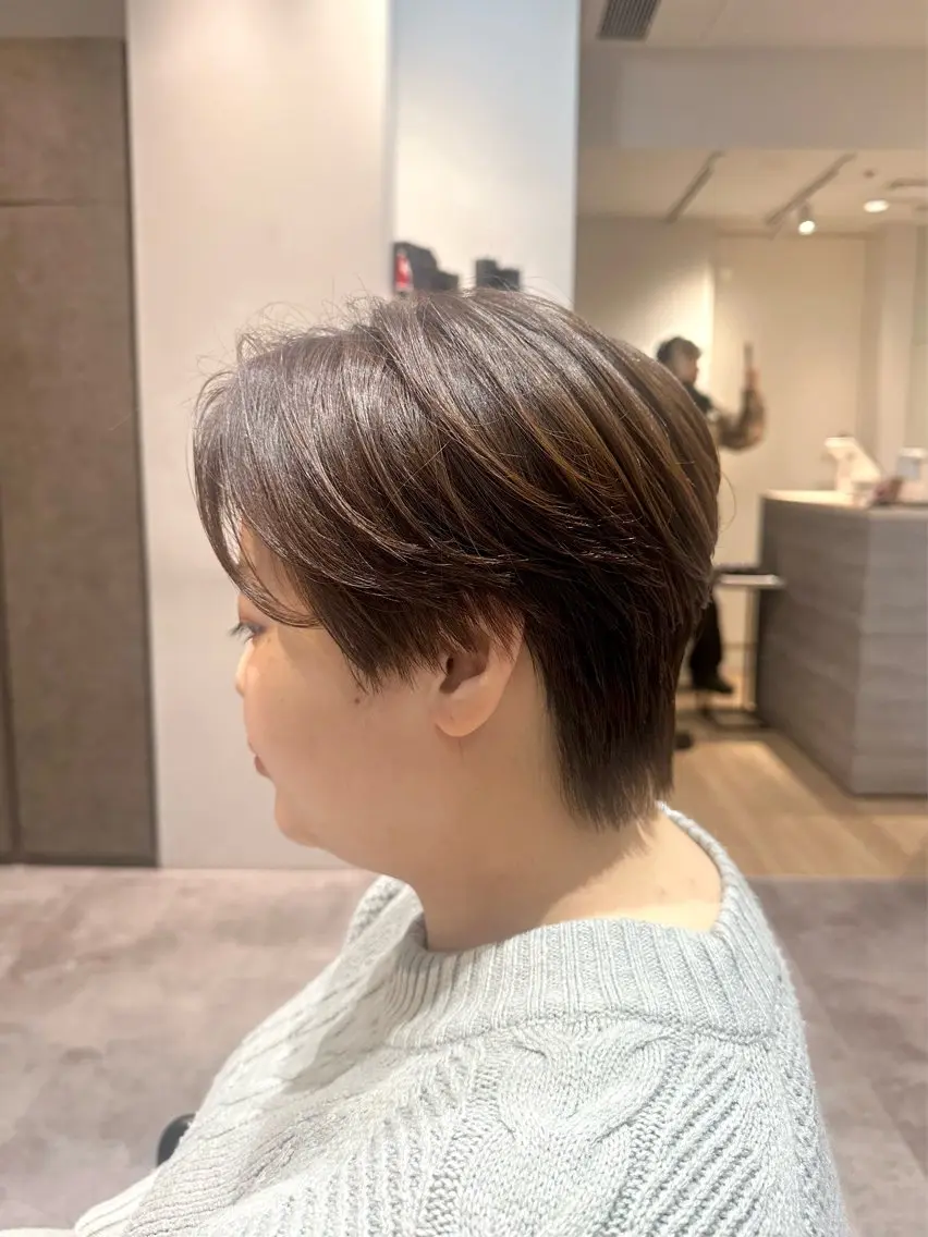 ショート ハンサムショート ショートヘア カット ショートカット🧸 ごとうさなのヘアスタイル