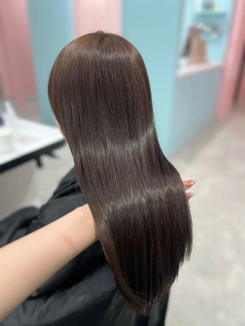 ロング カット トリートメント 🎀sayaka🎀 ダブルカラーのヘアスタイル