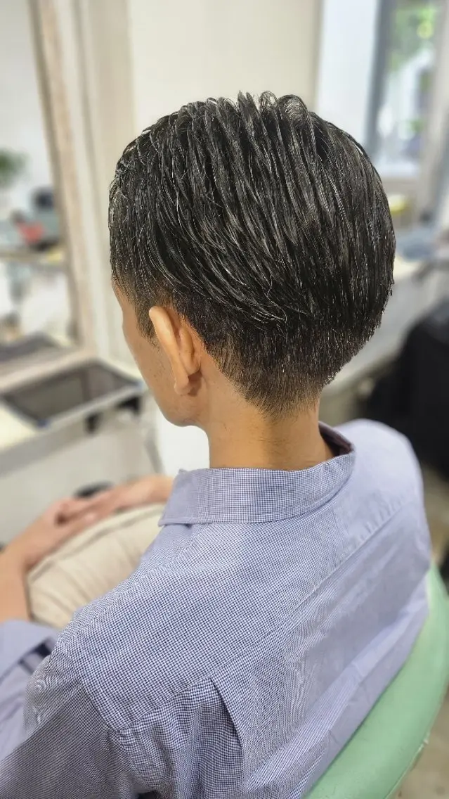 メンズ カット  熊野 タイソンのヘアスタイル