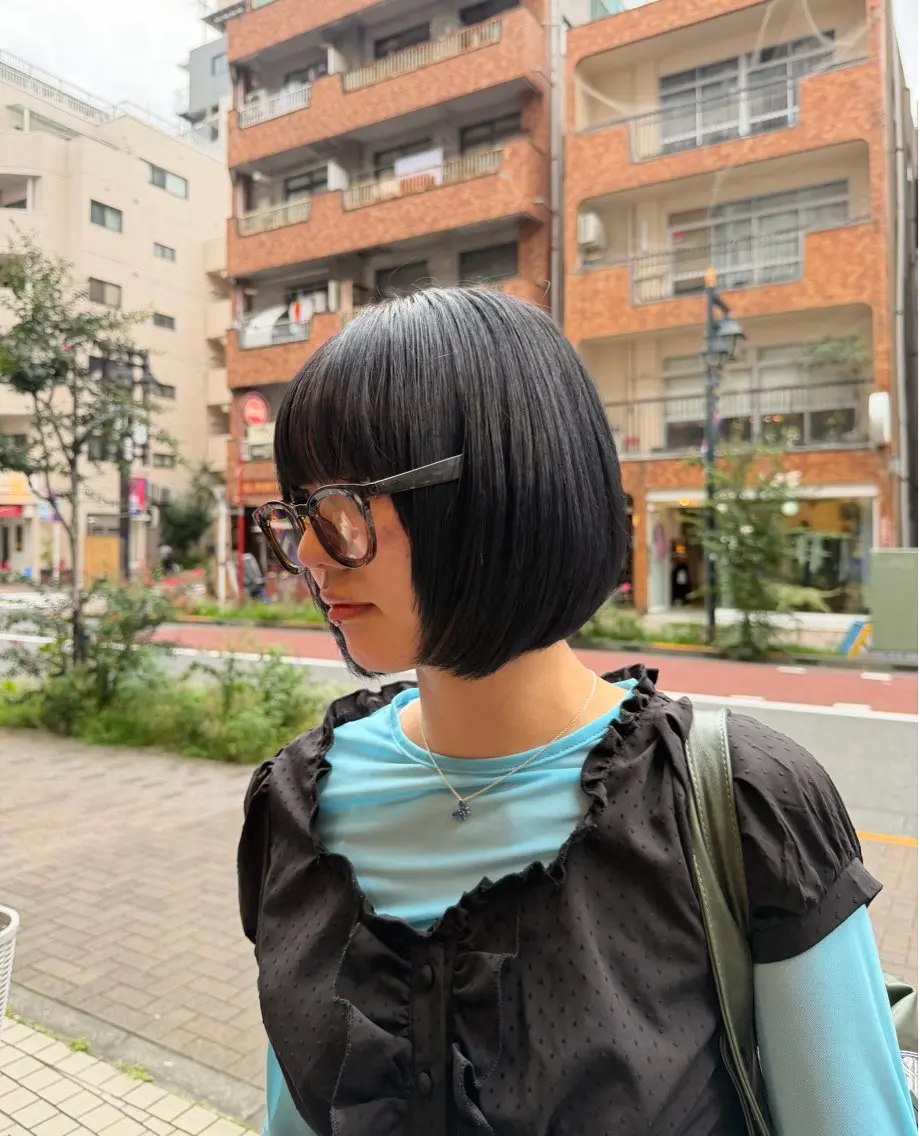 ミディアム ヘアカラー 艶カラー/暖色カラー /キナリ💥のヘアスタイル