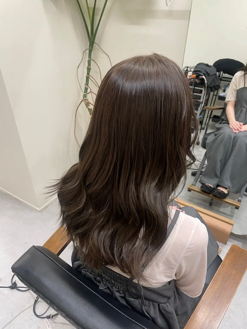 ロング カラー ヘアカラー JURI /HUIのヘアスタイル