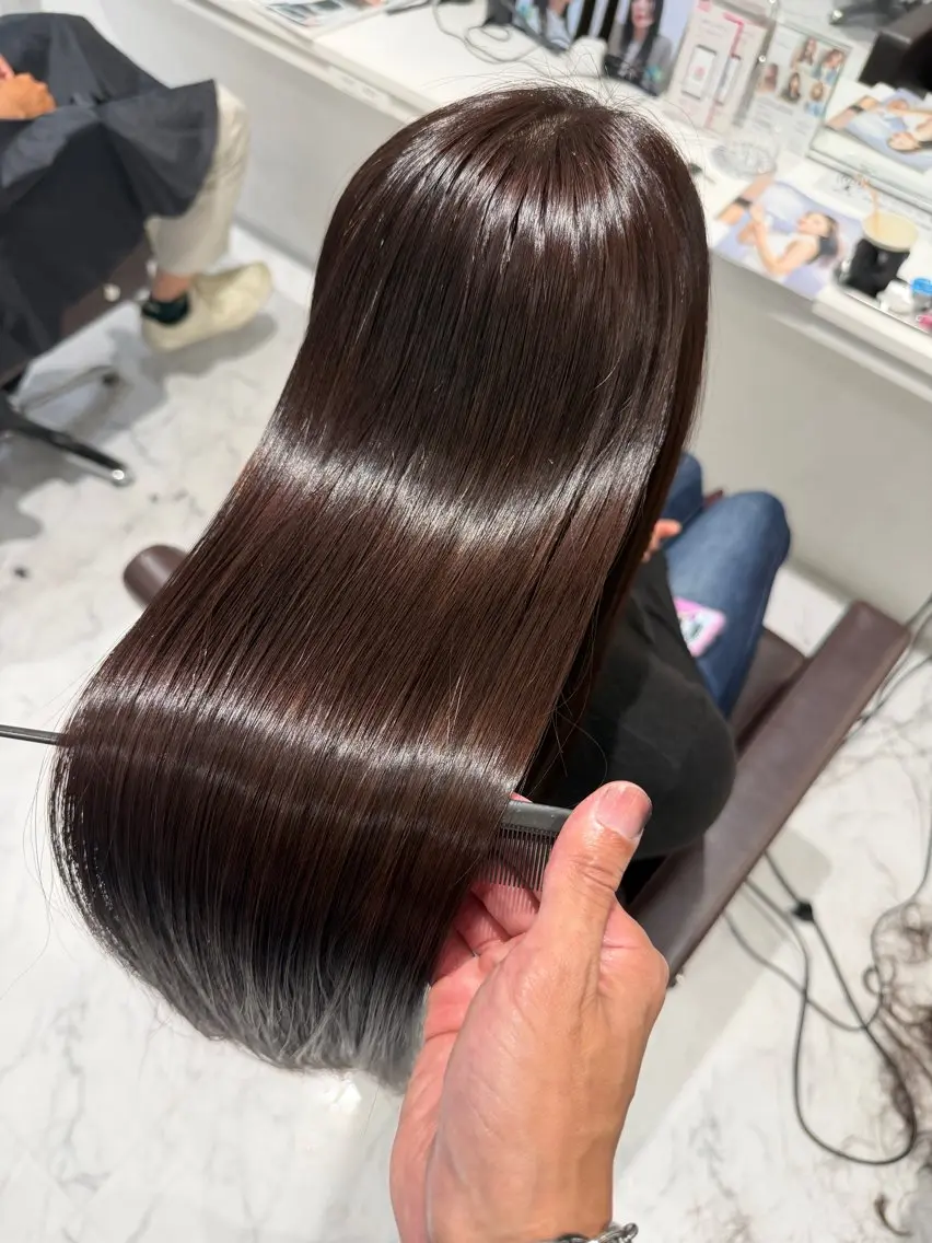 ロング カラー トリートメント ヘアカラー トリートメント Grow by NYNY 打越裕樹のヘアスタイル