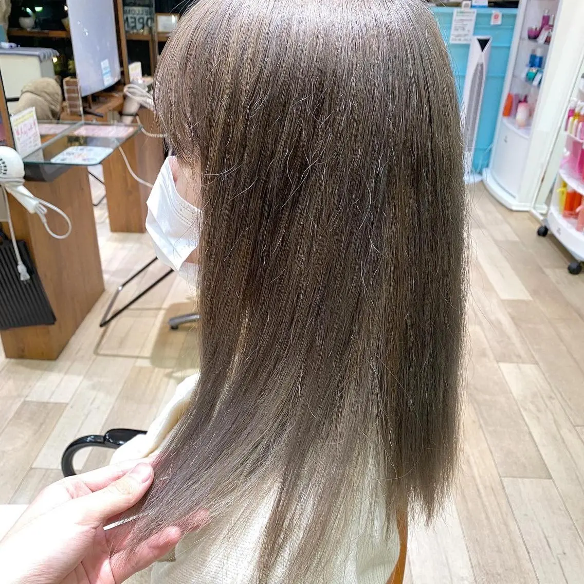 ミディアム カラー 美髪改善・レイヤー tadasuke⭐️のヘアスタイル