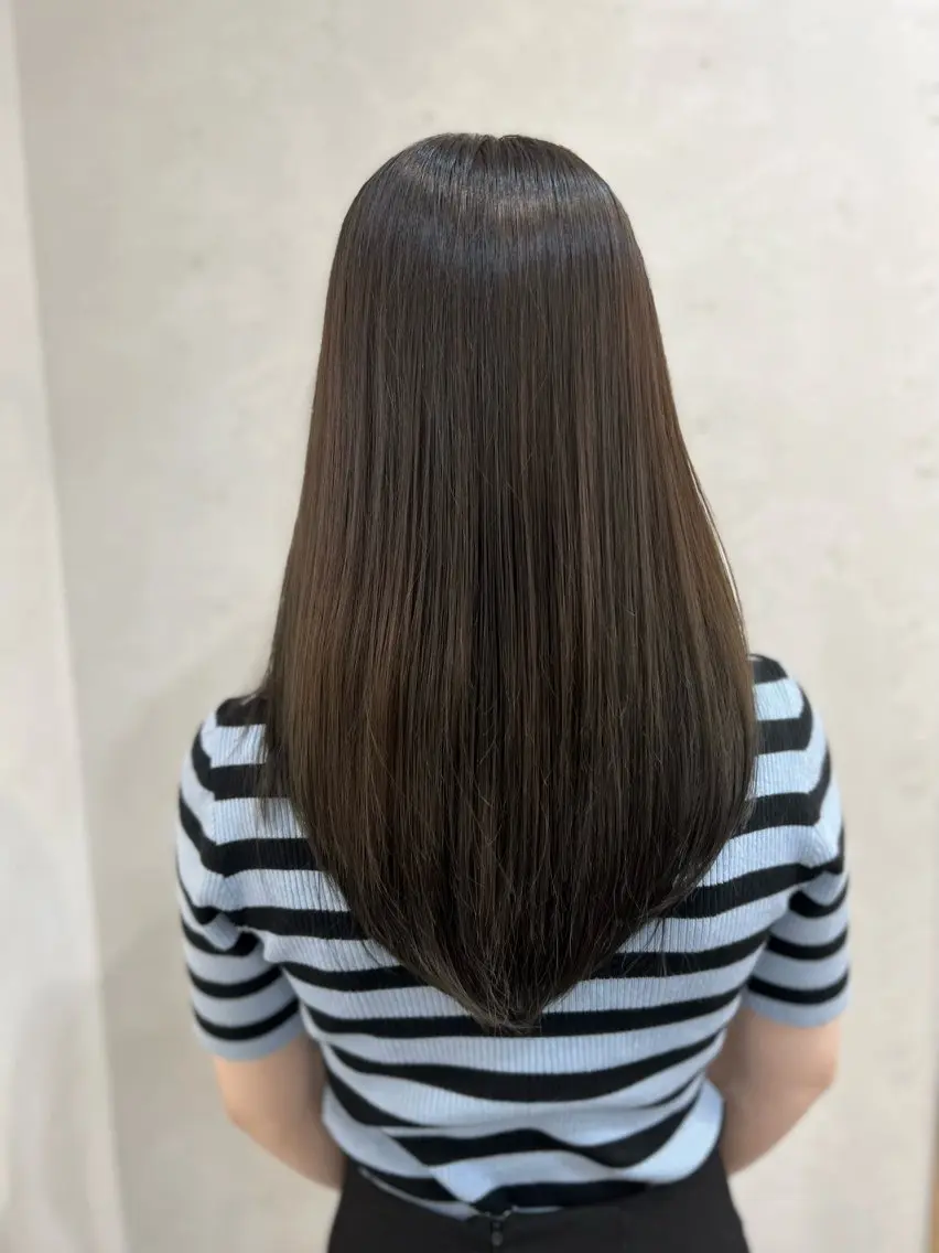 ロング 髪質改善 トリートメント カット トリートメント 川村 昌広のヘアスタイル
