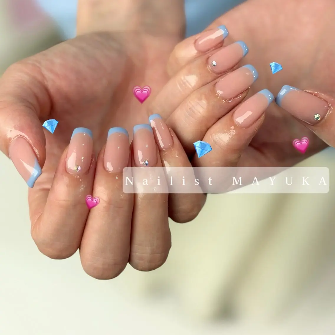 バーチャルフレンチネイル💎💗 ベイビーブーマーもこちらからの写真