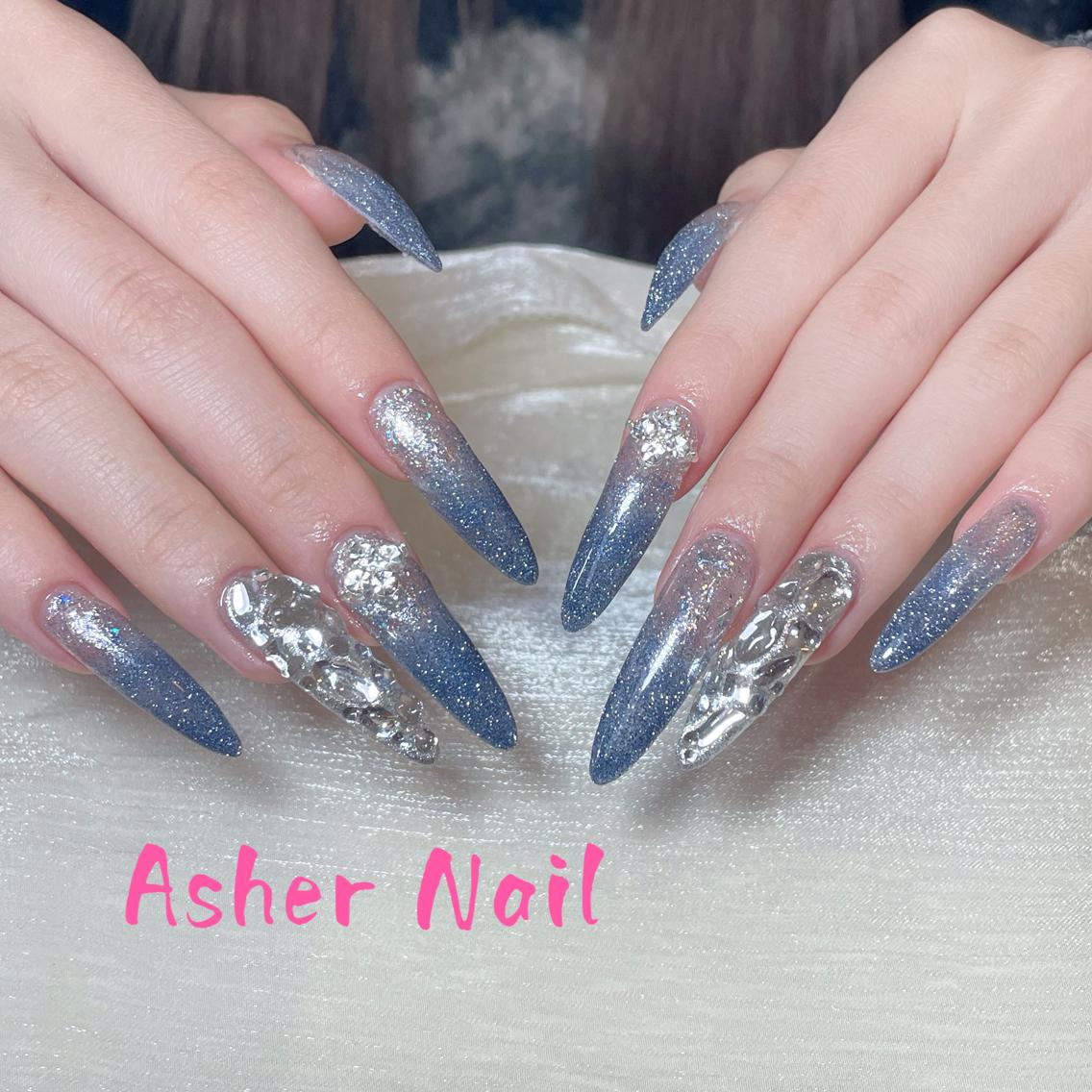 ネイル ハンドネイル ハンドケア Asher _Nailのネイルデザイン