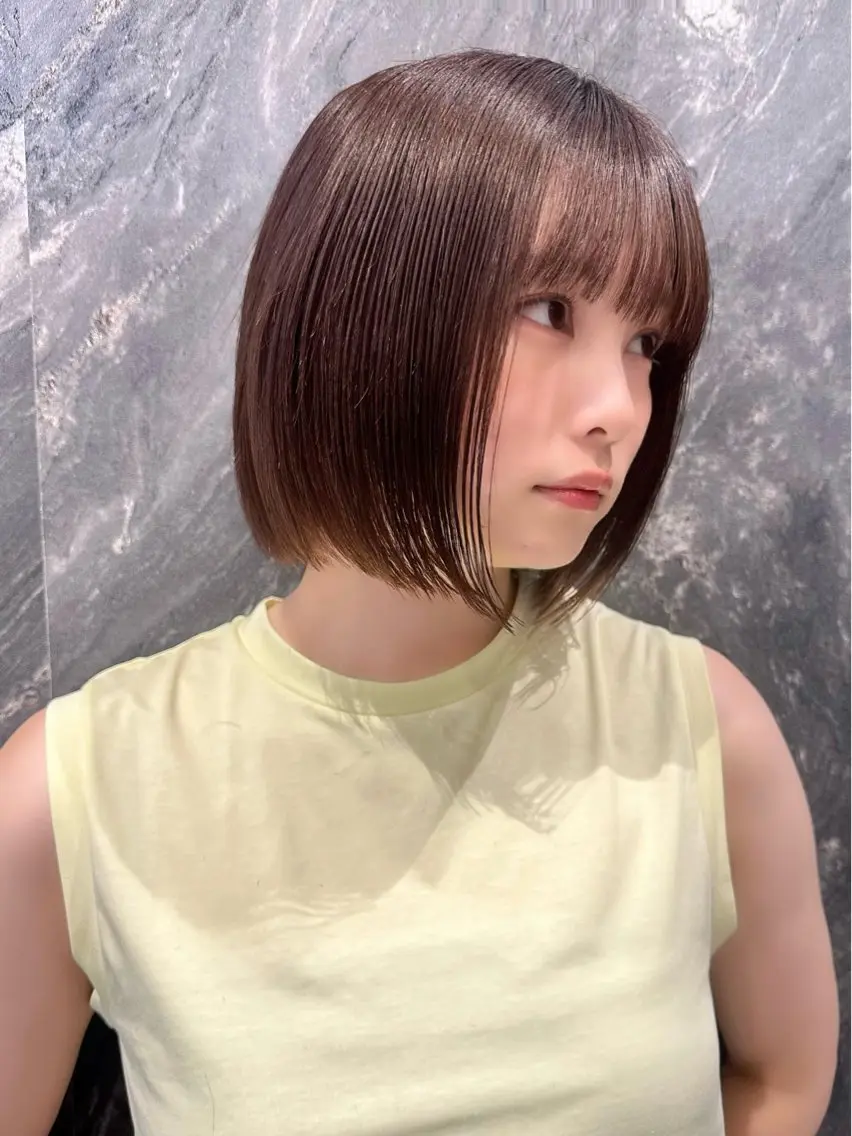 カラー 🦋レイヤーカット ミドリカワ🦋のヘアスタイル