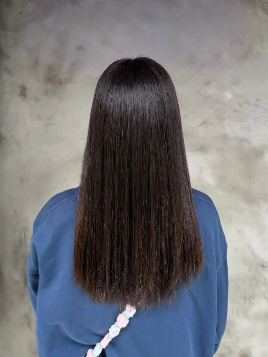カラー hinata 🩵のヘアスタイル