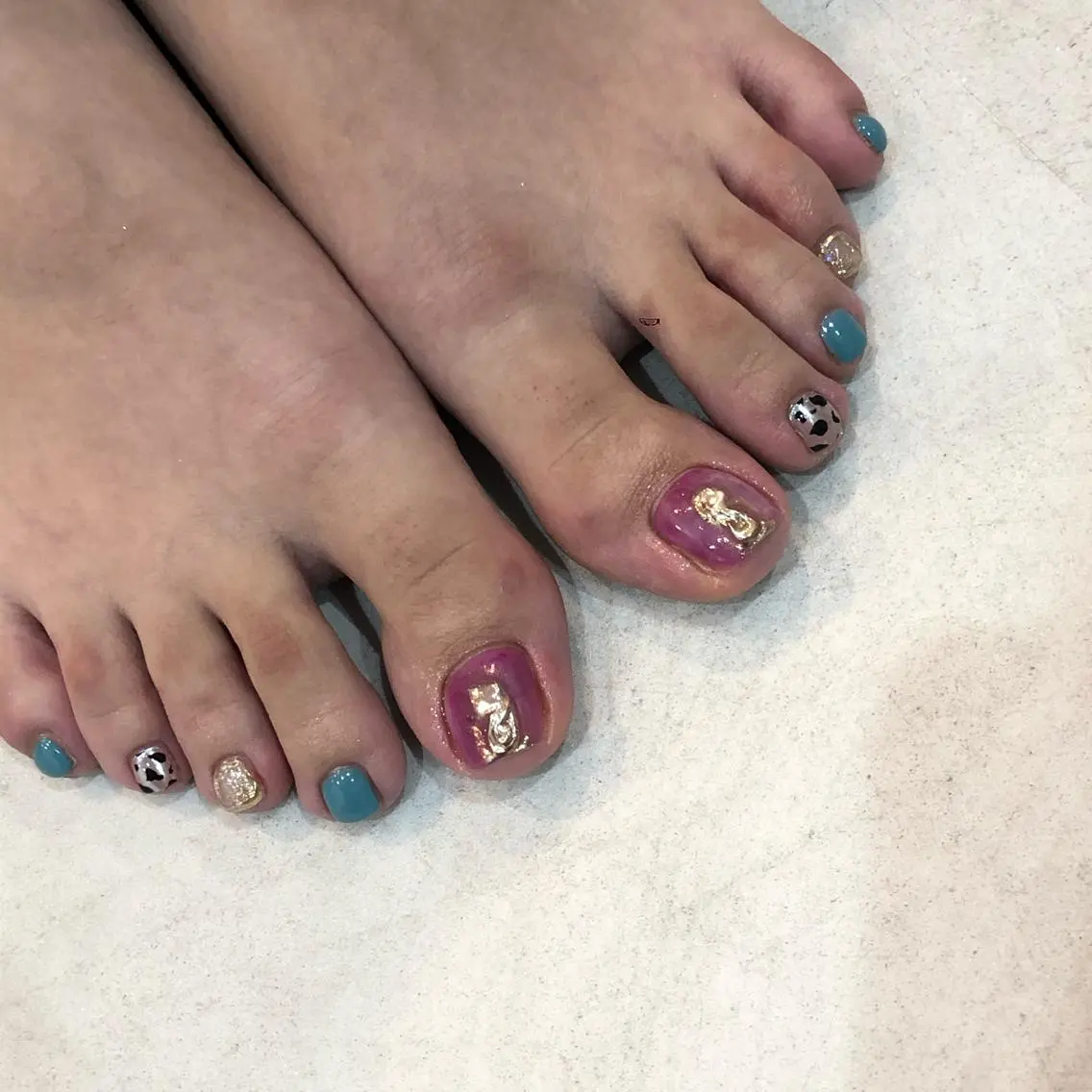 ネイル フットネイル nail salon Soiréeのネイルデザイン