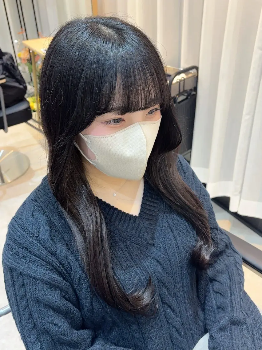 ロング カット トリートメント kota. mokaのヘアスタイル